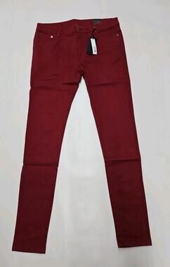 Riflessi Woman's Jeans Burgundy Size 13/14 Style Wsp70 New